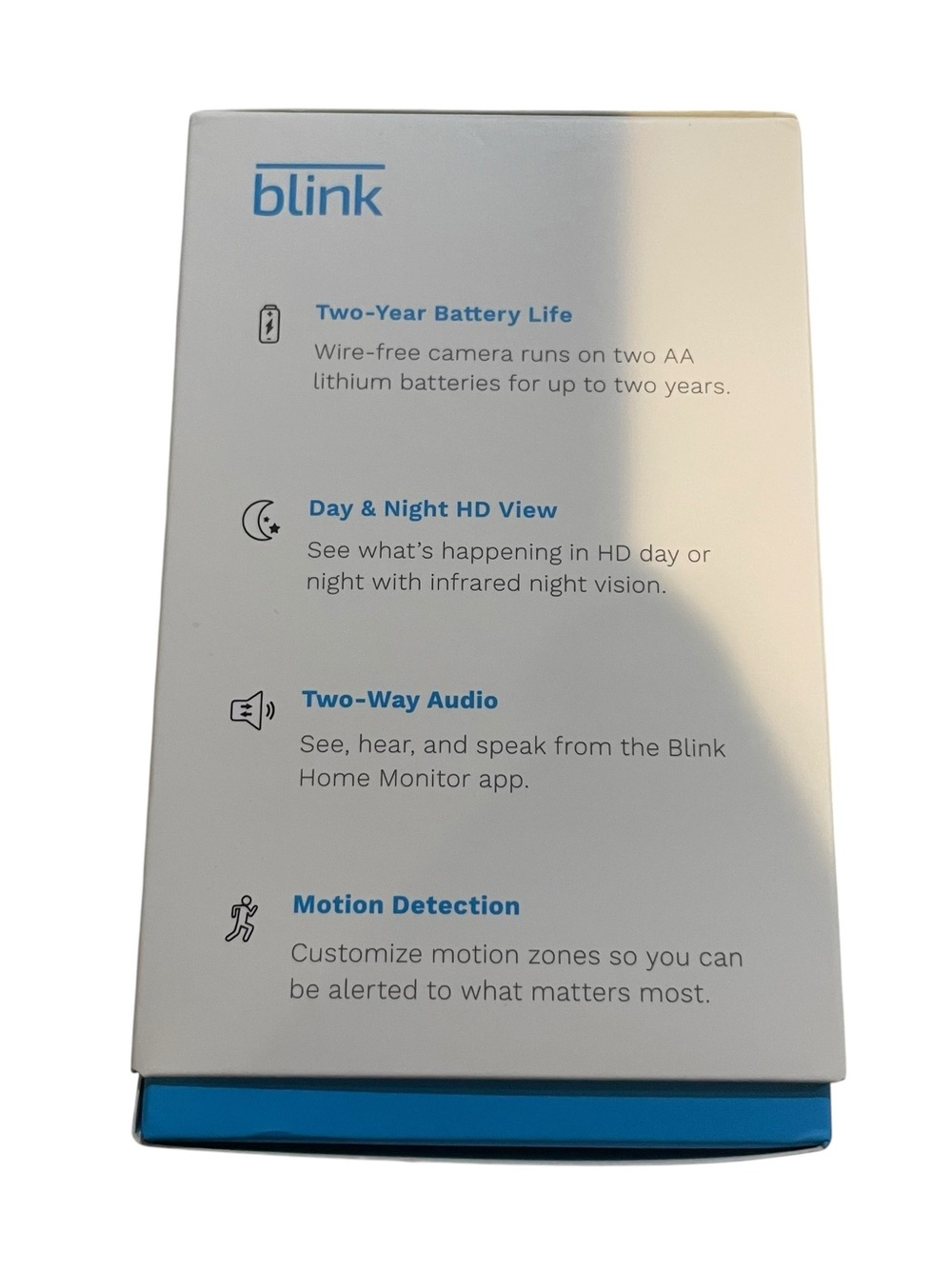 Blink Indoor Battery Powered Security Camera Add On Camera New Open Box Alexa - Picture 3 of 8